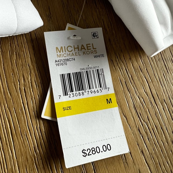 Michael Kors Women's Belted Faux-Fur-Trim Hooded Puffer Coat - Picture 2 of 8